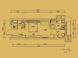 大财门_1室1厅1卫 建面39平米