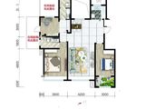 兴龙凤凰城_3室2厅2卫 建面127平米