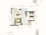 深业泰富广场_1室1厅1卫 建面56平米