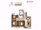 东冠逸品龙湾_3室2厅1卫 建面85平米