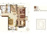 中房馨美域_3室2厅1卫 建面98平米