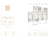 新空港孔雀城天玺_4室2厅2卫 建面143平米