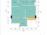 时代世纪城_2室1厅1卫 建面64平米