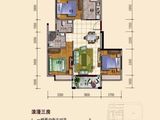 骄阳华庭_3室2厅2卫 建面95平米