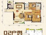恒和华府_3室2厅2卫 建面125平米