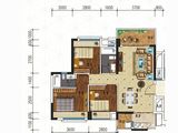 中铭新达城_3室2厅2卫 建面98平米