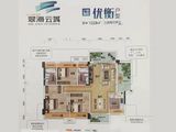 翠海云城_3室2厅2卫 建面103平米