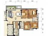 奥园领尚_4室2厅2卫 建面113平米