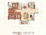 广联博爵_3室2厅2卫 建面116平米