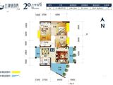 建安御锦珑湾_4室2厅2卫 建面108平米