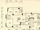 鹤山坚美园_3室2厅2卫 建面111平米