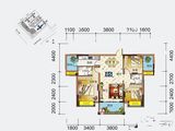建安御锦珑湾_3室2厅2卫 建面100平米