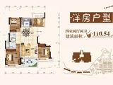 佳源帝都温泉山庄_4室2厅2卫 建面110平米