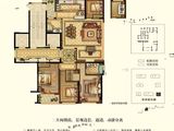 华都天元广场_4室2厅2卫 建面165平米