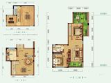 中建长清湖【瑜园】_2室2厅2卫 建面160平米
