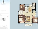 运杰御澜雅苑_3室2厅2卫 建面126平米