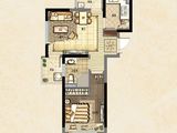 上海东亚威尼斯公馆世家_1室2厅1卫 建面57平米