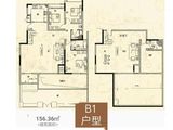 山顶御景园_4室3厅3卫 建面156平米