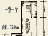 诚礼大厦_1室1厅1卫 建面75平米