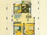 盛世莲花_3室2厅1卫 建面100平米