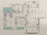 弘阳时光里_4室2厅1卫 建面107平米