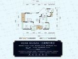 梦想典城_3室2厅2卫 建面142平米