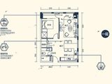 鸿盈城汇中央_3室2厅2卫 建面86平米