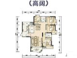 振业江岸_4室2厅2卫 建面144平米
