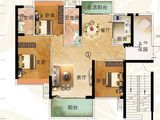 京源上景_3室2厅2卫 建面136平米