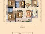 御龙山水花园_4室2厅2卫 建面138平米