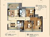 君汇熙庭_3室2厅1卫 建面73平米