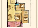 都市阳光花园_3室2厅2卫 建面115平米
