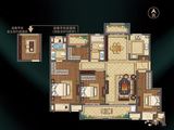 新城招商香溪源_4室2厅2卫 建面128平米