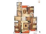 绿地西水东_3室2厅3卫 建面156平米