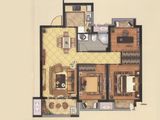 融侨悦府_3室2厅1卫 建面96平米