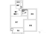 宏基阳光尚城_2室2厅1卫 建面74平米