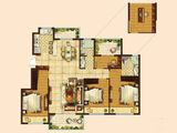 佳源世纪天城_4室2厅2卫 建面129平米