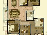 金通玫瑰园_4室2厅2卫 建面143平米