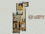 东方小镇_3室2厅1卫 建面0平米