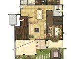 金晖罗兰小镇_4室2厅2卫 建面134平米
