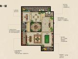 珠山秀谷御墅_7室5厅4卫 建面215平米