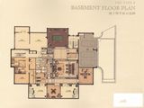 君庭_E户型地下室 建面1300平米