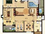新虹桥别墅_3室2厅2卫 建面413平米