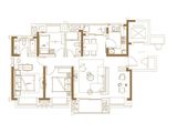 融信铂爵_4室2厅2卫 建面123平米