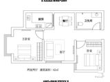 盈盛龙栖湾_2室2厅2卫 建面62平米