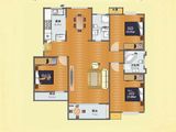 幸福佳苑_3室2厅2卫 建面120平米