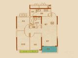 郑州恒大城_3室2厅1卫 建面117平米