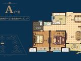 龙中金源_2室2厅1卫 建面75平米