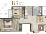 世茂云尚城_2室2厅1卫 建面72平米