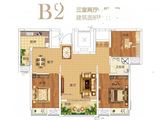 御品蔚来云城_3室2厅1卫 建面94平米